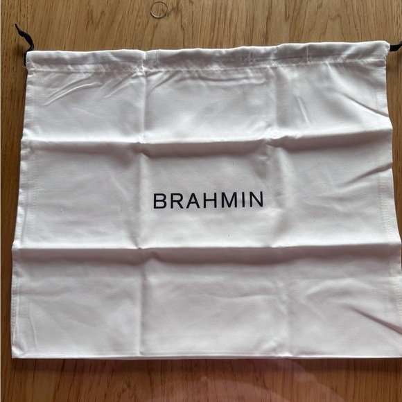 White Drawstring Dust Bag - Picture 3 of 3